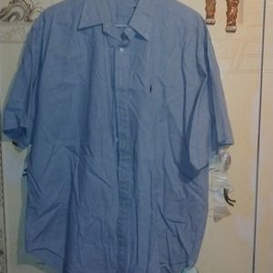 Polo button short sleeve shirt